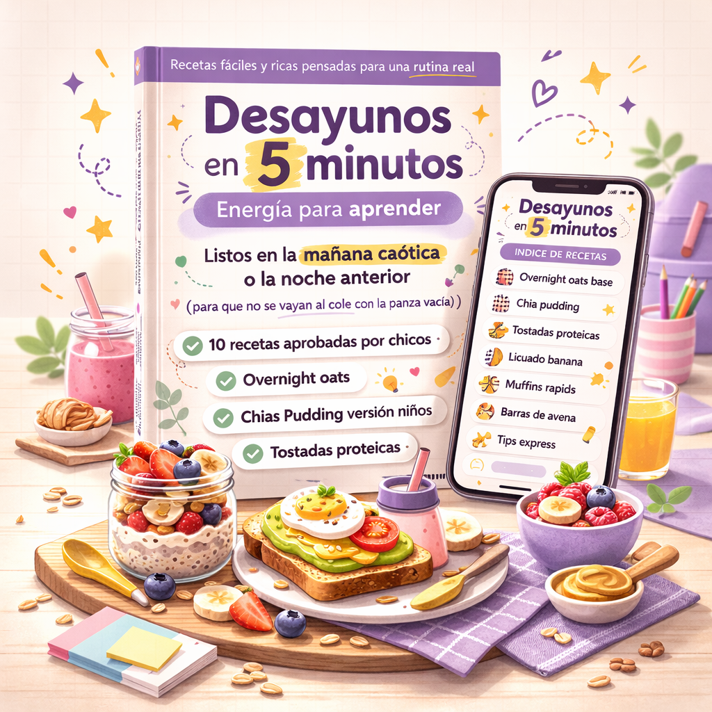 Desayunos en 5 Minutos: Energía para Aprender